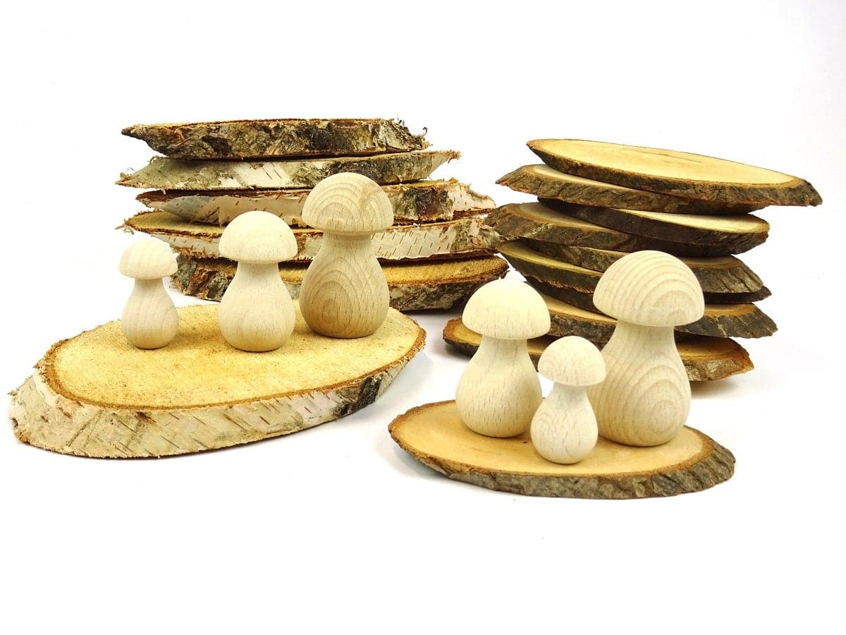 Wood Base / Slice - 3 sizes available - The Makerss