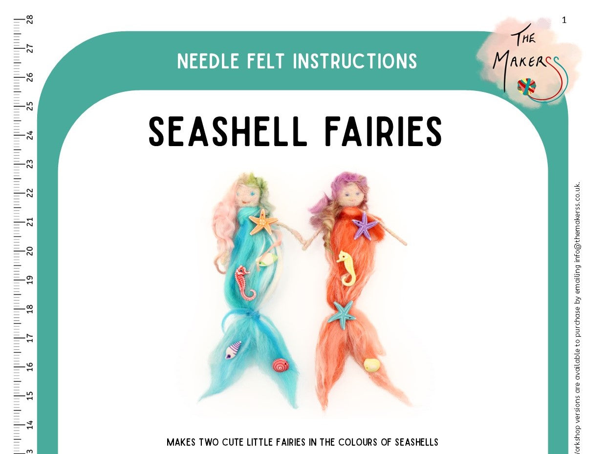 Seashell Fairy Instructions PDF - The Makerss
