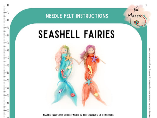 Seashell Fairy Instructions PDF - The Makerss
