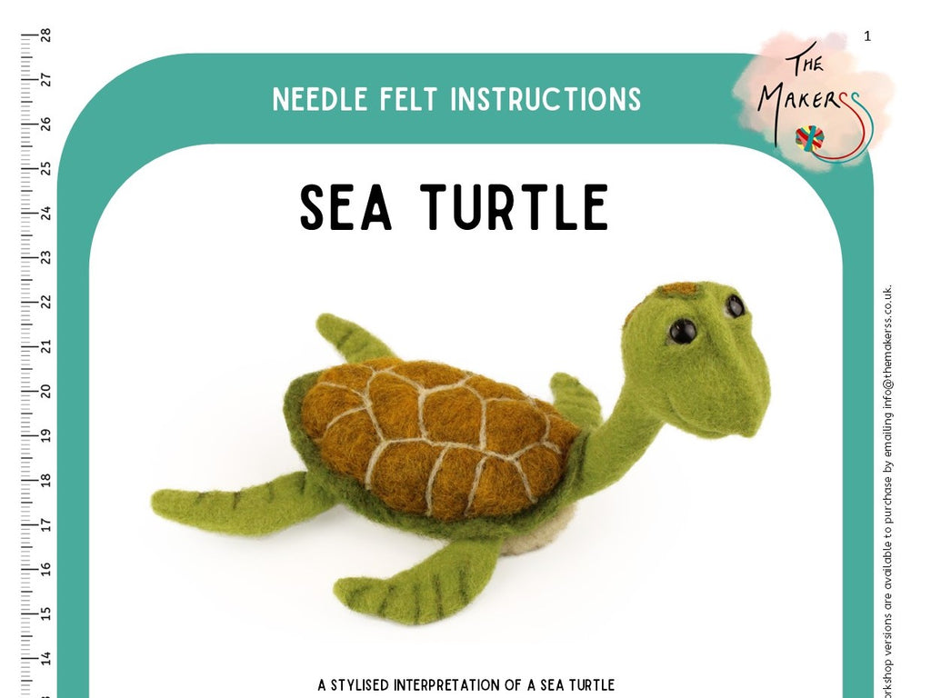 Sea Turtle Instructions PDF - The Makerss
