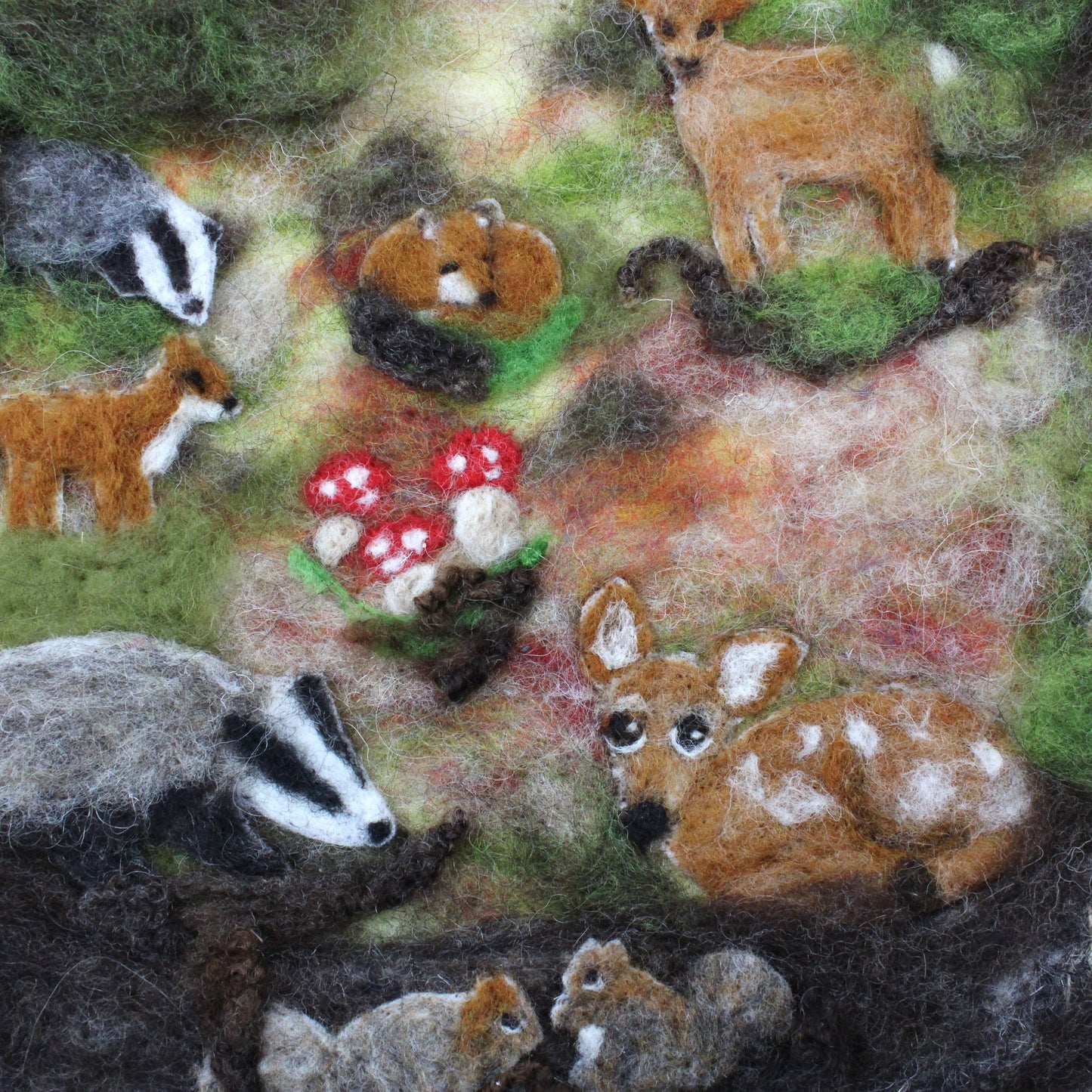 2026 Summer Needle Felting Retreat workshop - 10-12 July - Landscapes and Animal Portraits