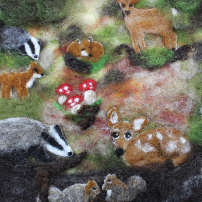 2026 Summer Needle Felting Retreat workshop - 10-12 July - Landscapes and Animal Portraits