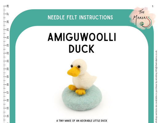 Duck Amiguwoolli Instructions PDF - The Makerss