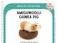 Guinea Pig Amiguwoolli Instructions PDF - The Makerss