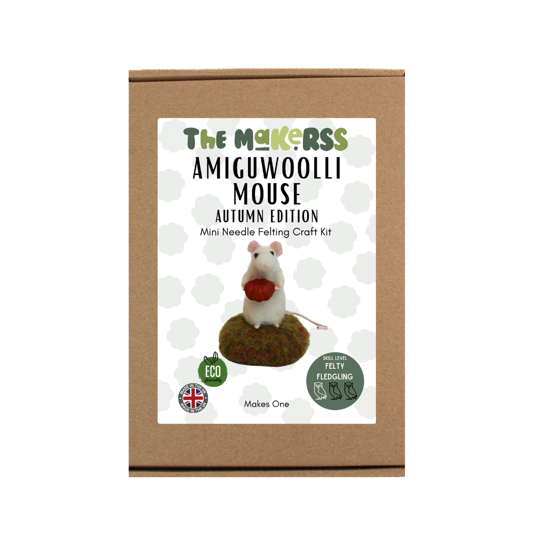 Mouseling Amiguwoolli Autumn Mini Needle Felt Kit