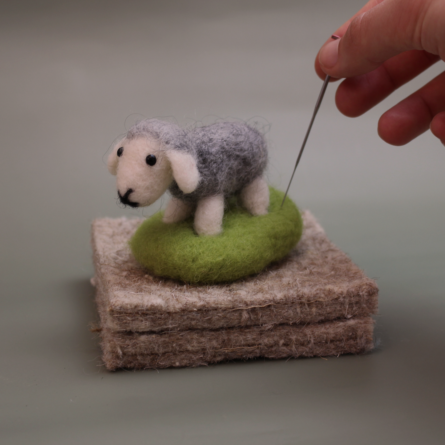 Sheep Amiguwoolli Mini Needle Felt Kit - The Makerss
