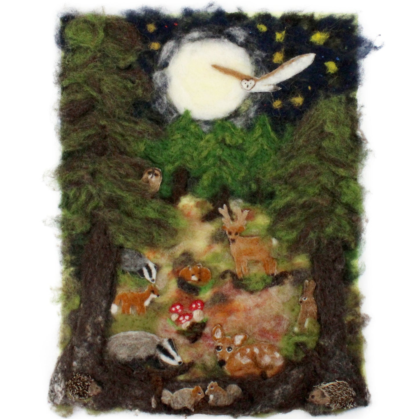 2026 Summer Needle Felting Retreat workshop - 10-12 July - Landscapes and Animal Portraits