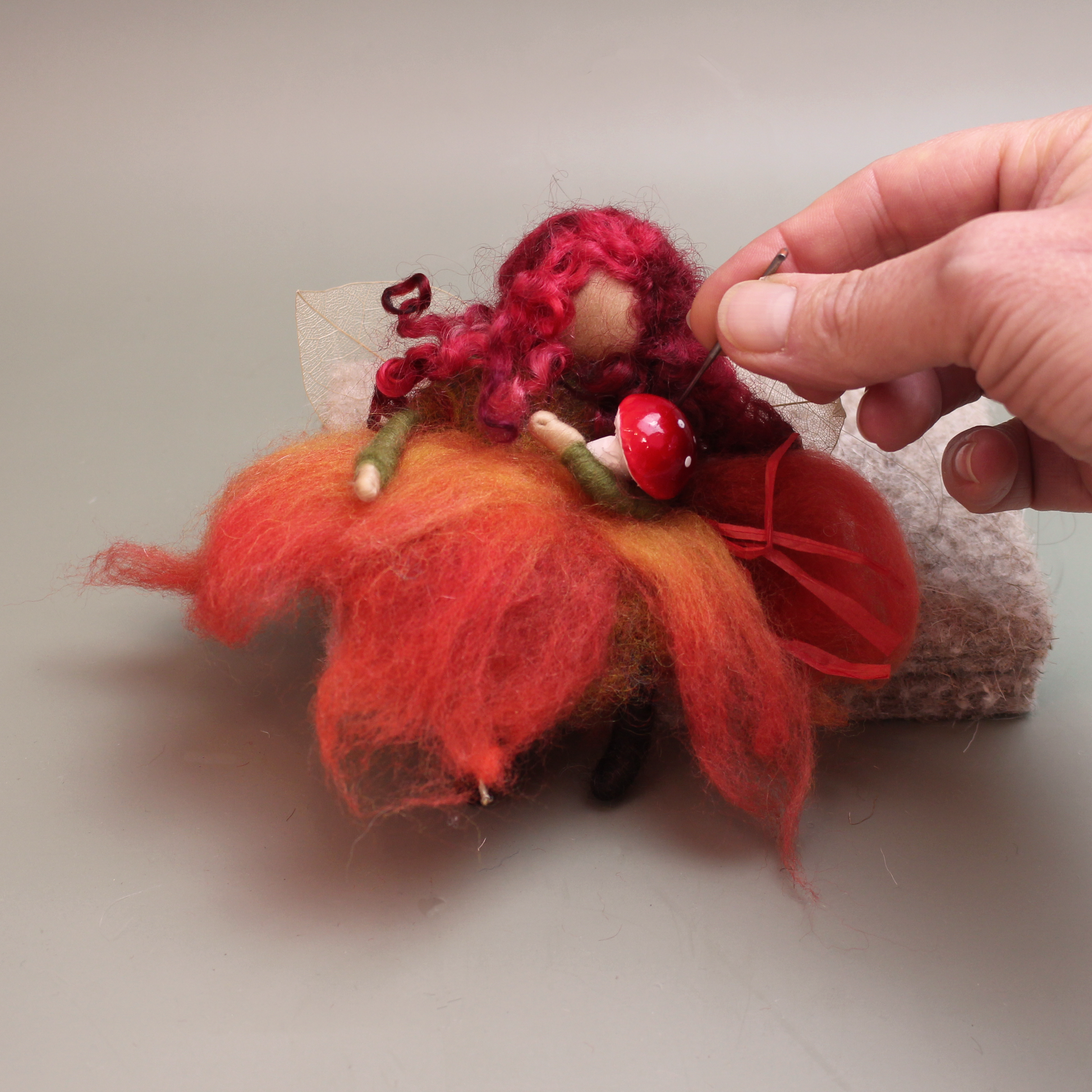 Autumn Sprite Needle Felt Kit - The Makerss