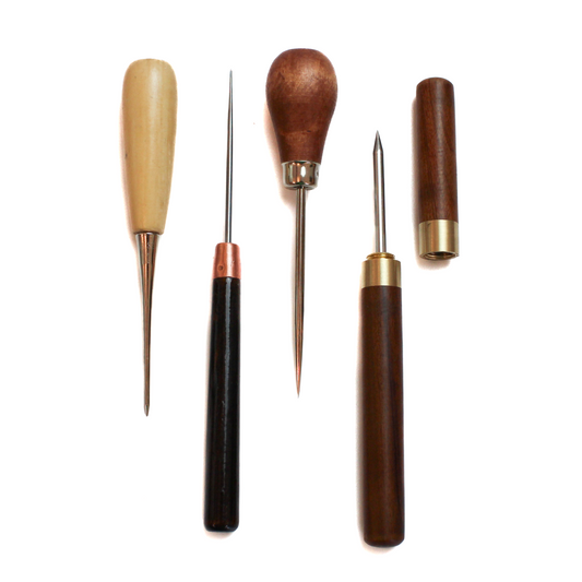 Awls for making holes for eyes etc
