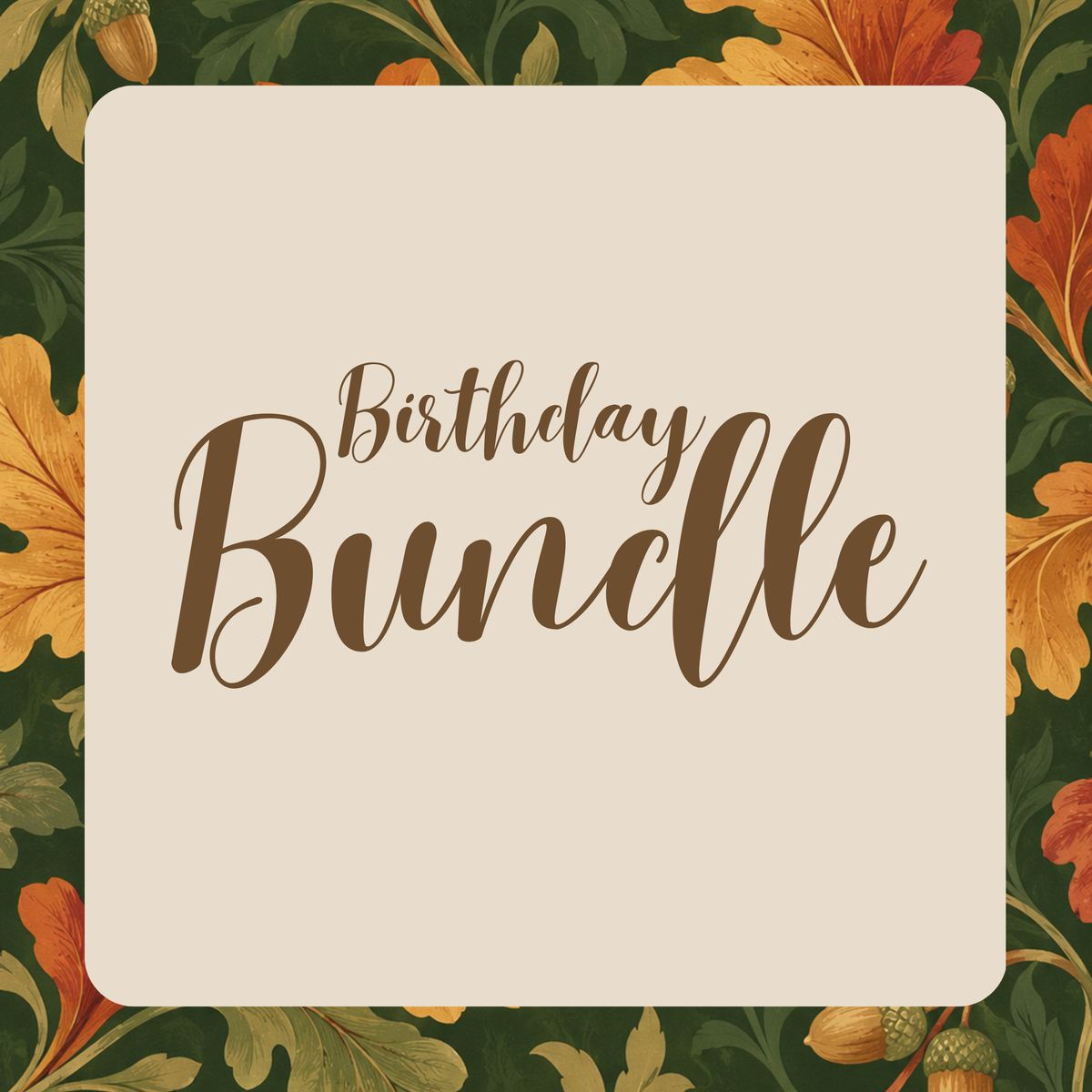 Steffi's Birthday Bundle Autumn 2026 - The Makerss