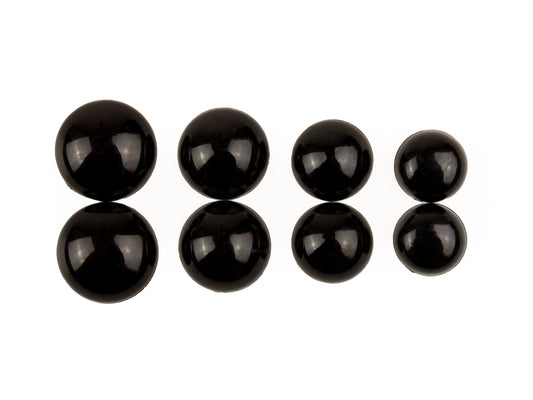 Black Domed Eyes 14-20mm options - The Makerss