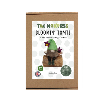 Bloomin' Tomte Small Needle Felt Kit - The Makerss