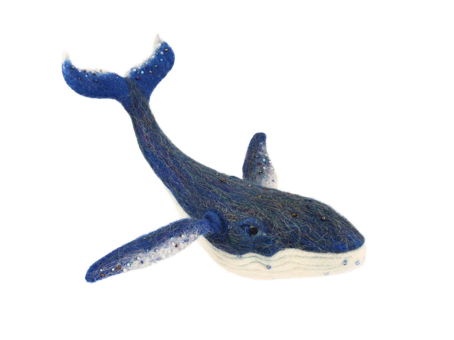 Blue Whale Needle Felt Pack - with or without tools - The Makerss