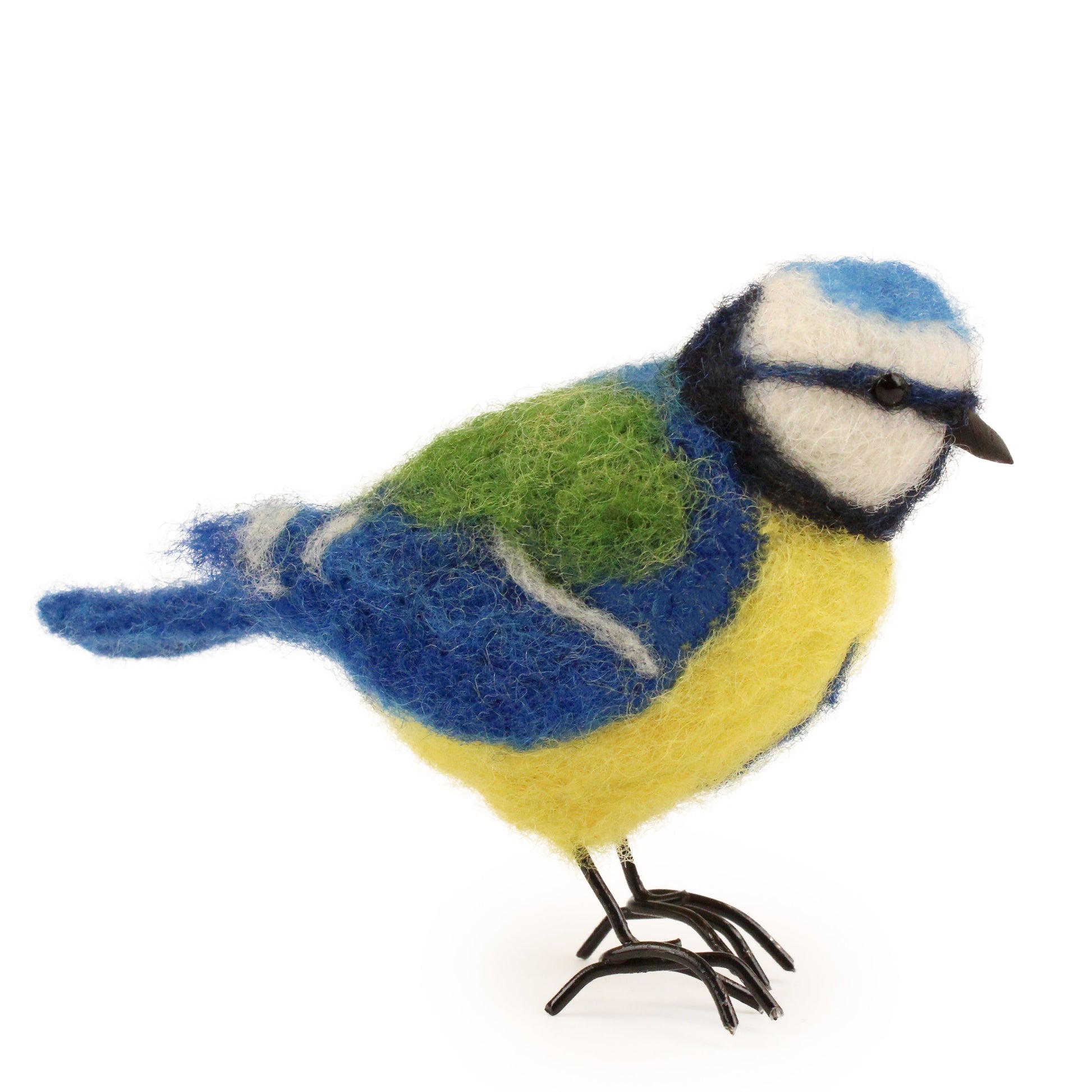 Needle Felted Realistic Blue Tit workshop with Steffi Stern Saturday 7th March 2026 10.30am - The Makerss