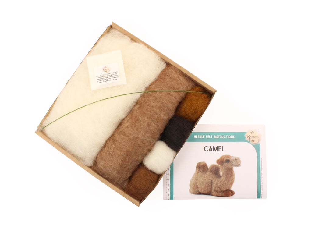 Camel Needle Felt Pack- with or without tools - The Makerss