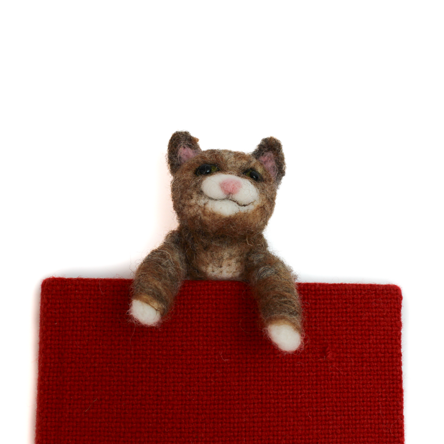 Cat Bookmark Needle Felting Zoom Workshop Wed 10th June - The Makerss