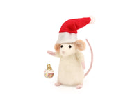 Christmas Mouse Small Needle Felt Kit - The Makerss