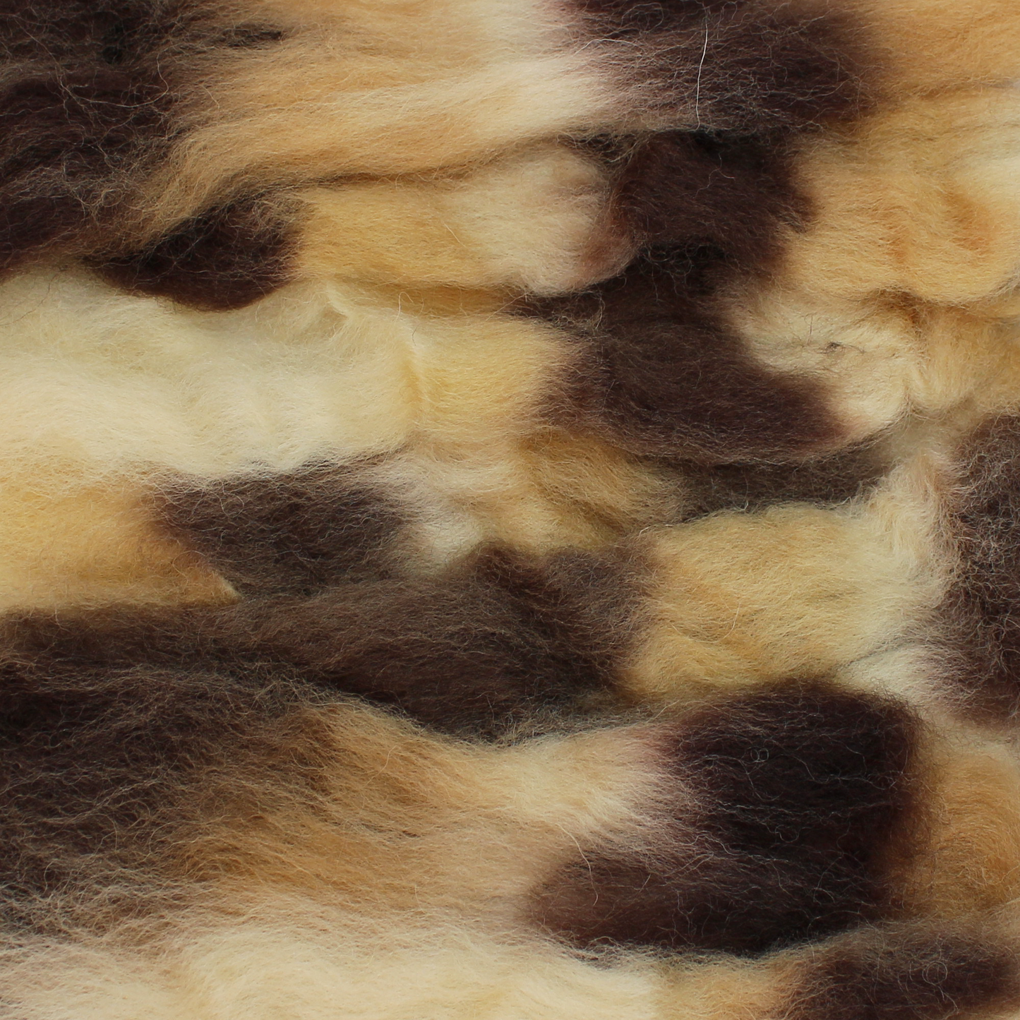 Coffee Dream - space dyed wool tops - various weights - The Makerss