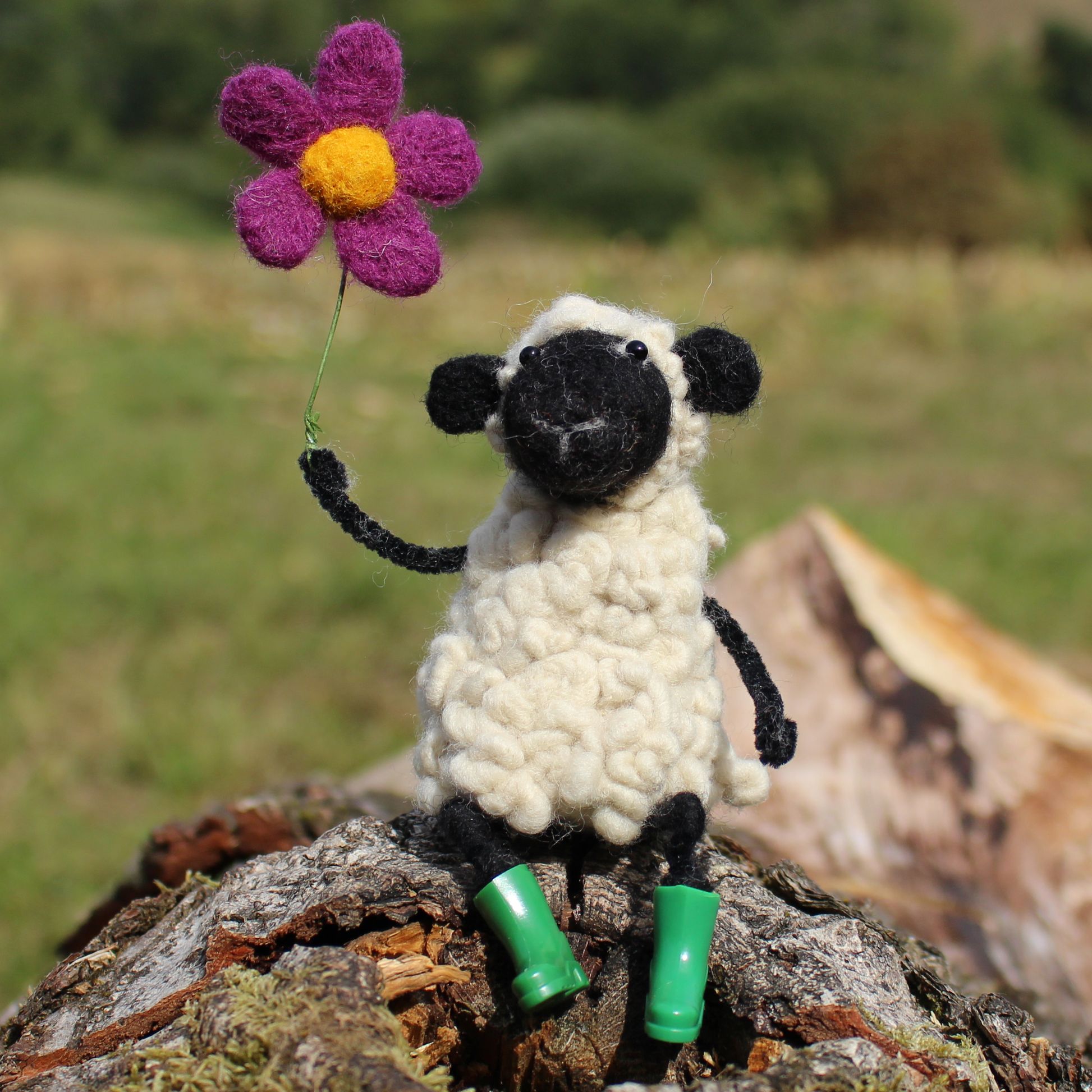 Needle Felted 'Petal the Sheep' Workshop with Steffi Stern Saturday 21st February 2026 - The Makerss
