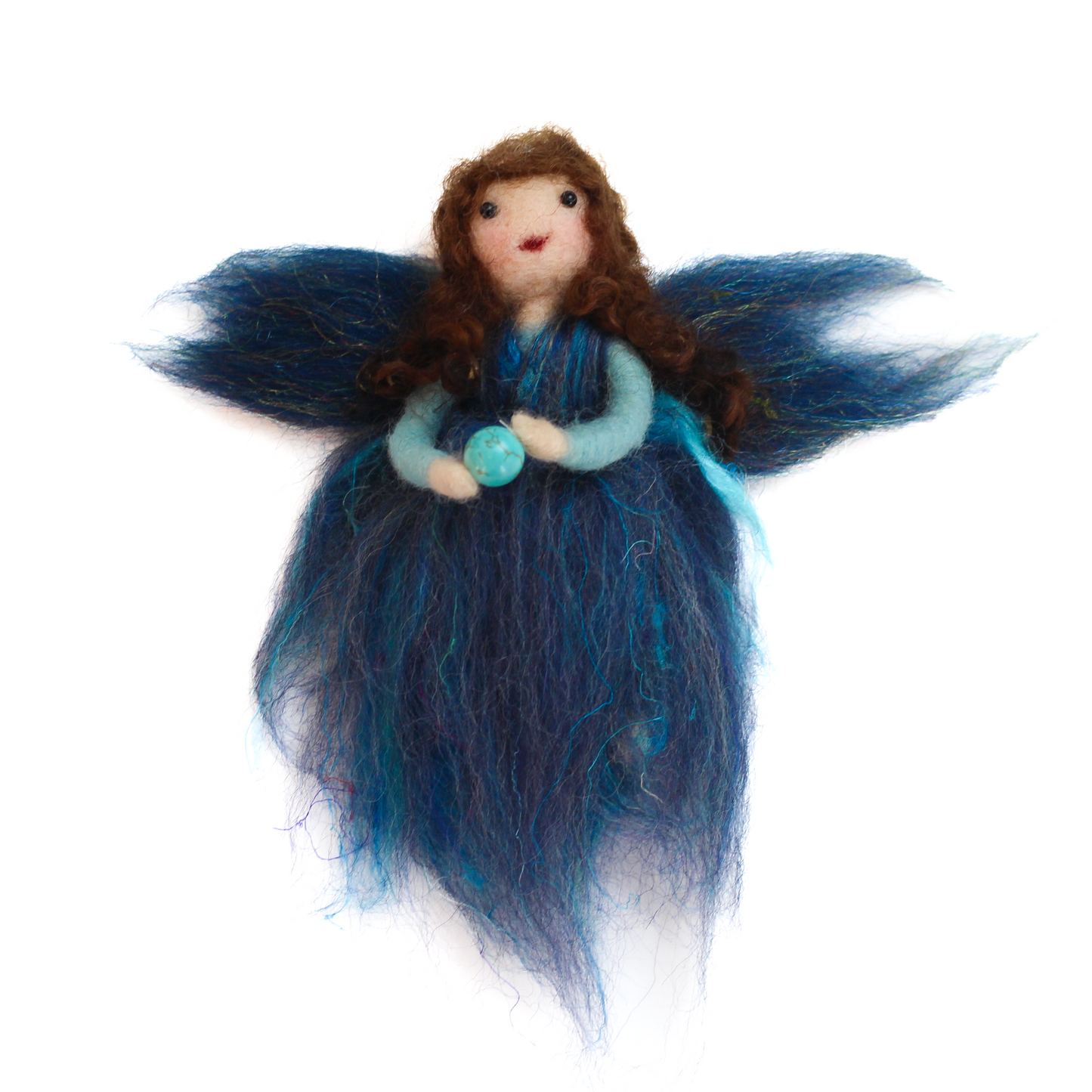 December Birthstone Turquoise Fairy Needle Felt Kit - The Makerss