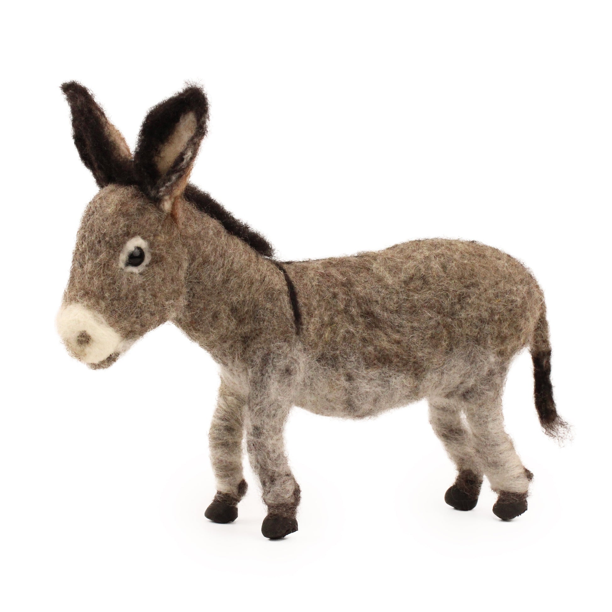 Fundraiser Donkey Large Needle Felt Kit - Supporting Donkey Sanctuary in Nailsworth - The Makerss