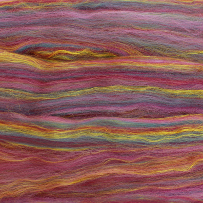 Fairy Mix dyed Merino Wool Tops - The Makerss