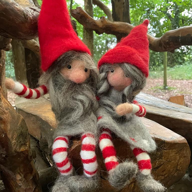 Festive Tomte Needle Felt Kit - makes one - The Makerss