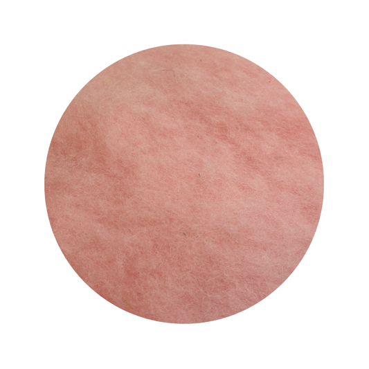 Candy Floss Pink dyed New Zealand carded wool batts - various weights - The Makerss