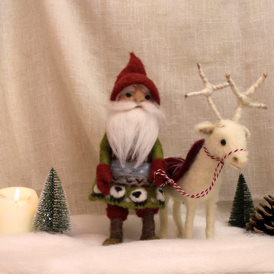 Winter Warmer Workshop - Needle Felted Fluffkin and Reindeer