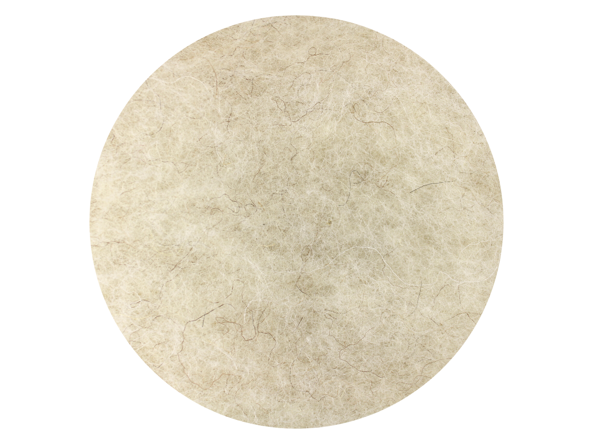 Fox Sheep - variegated natural cream carded wool batts - various weights - The Makerss