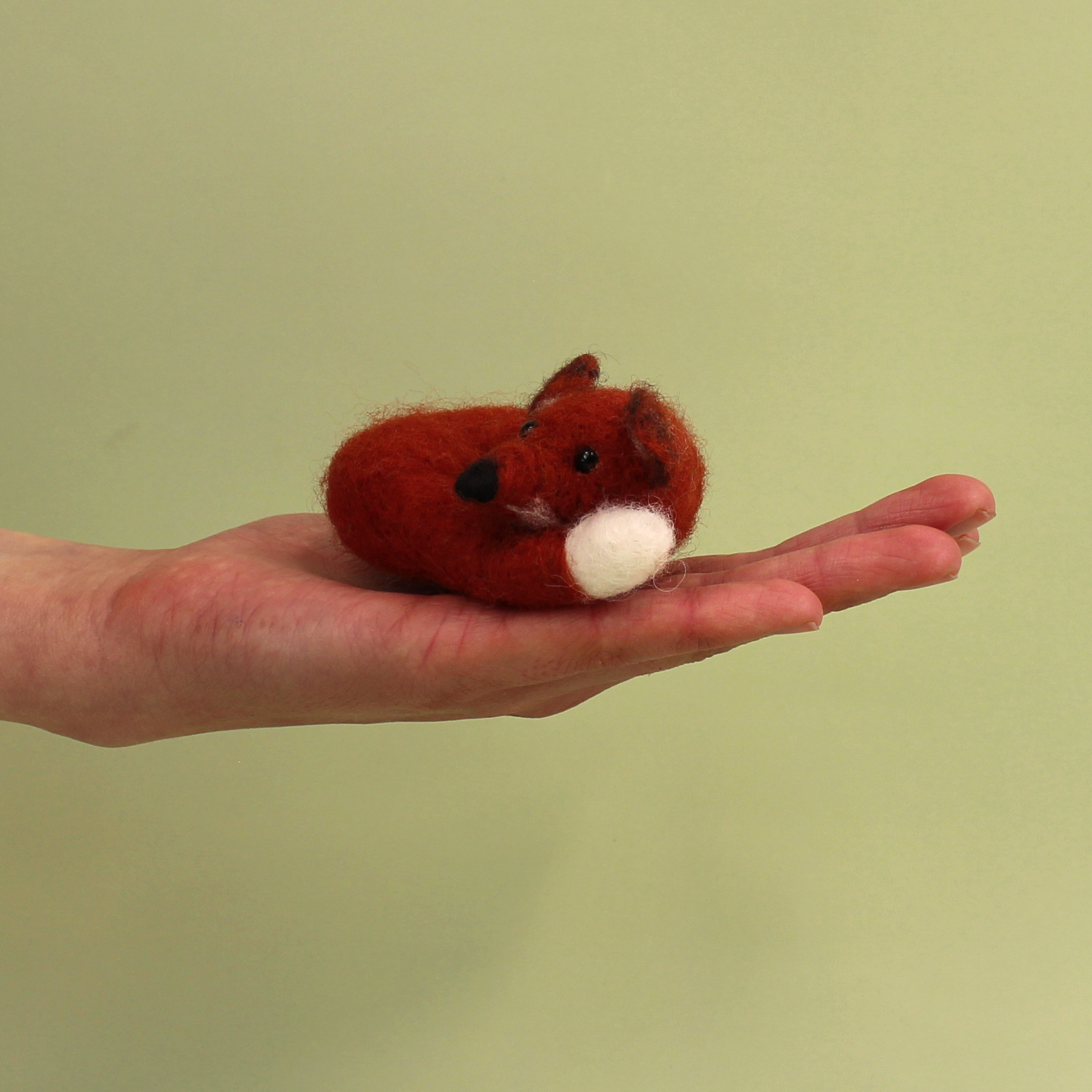 Fox Cub Small Needle Felt Kit - The Makerss