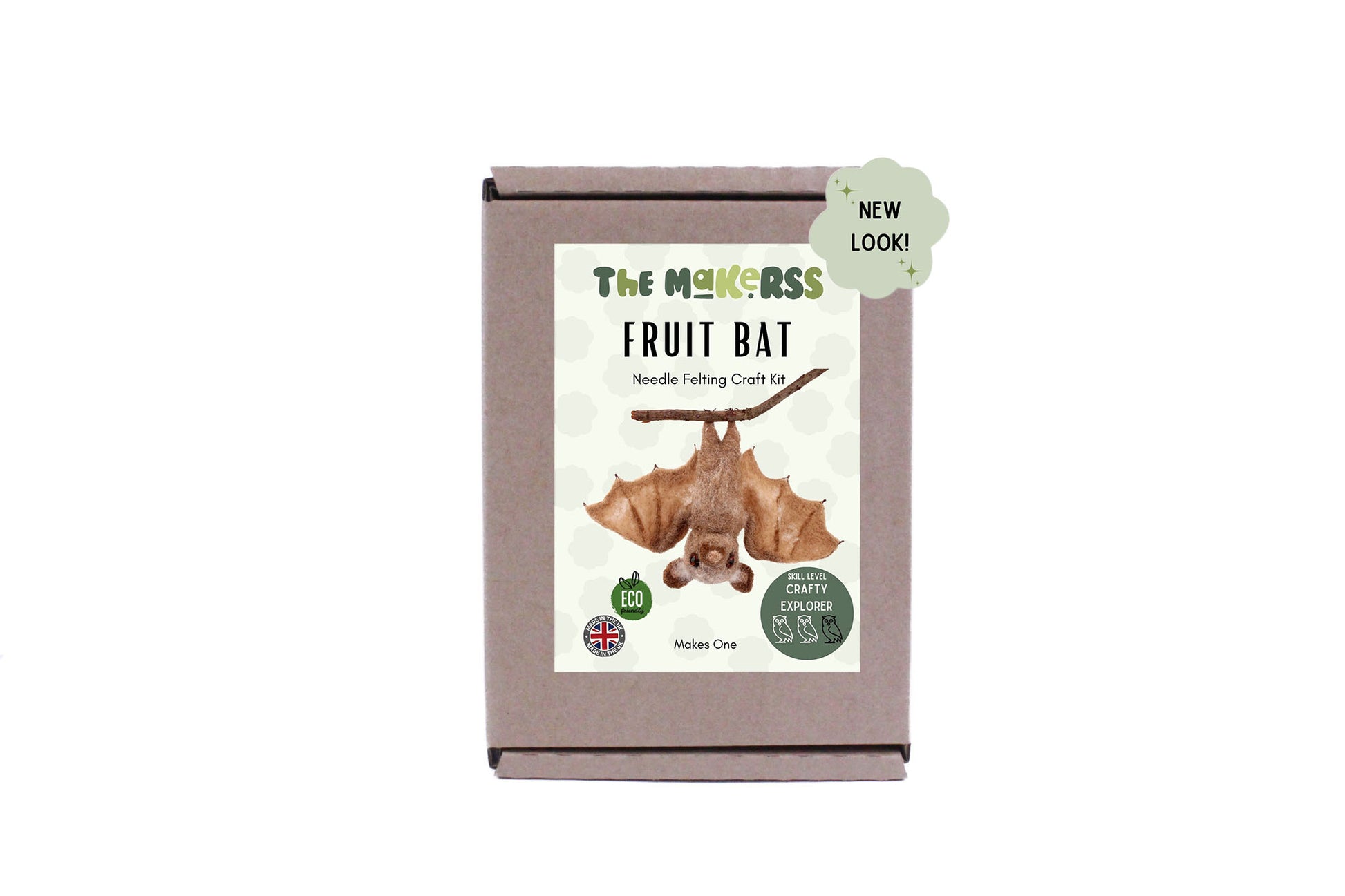 Fruit Bat Needle Felt Pack - with or without tools - The Makerss