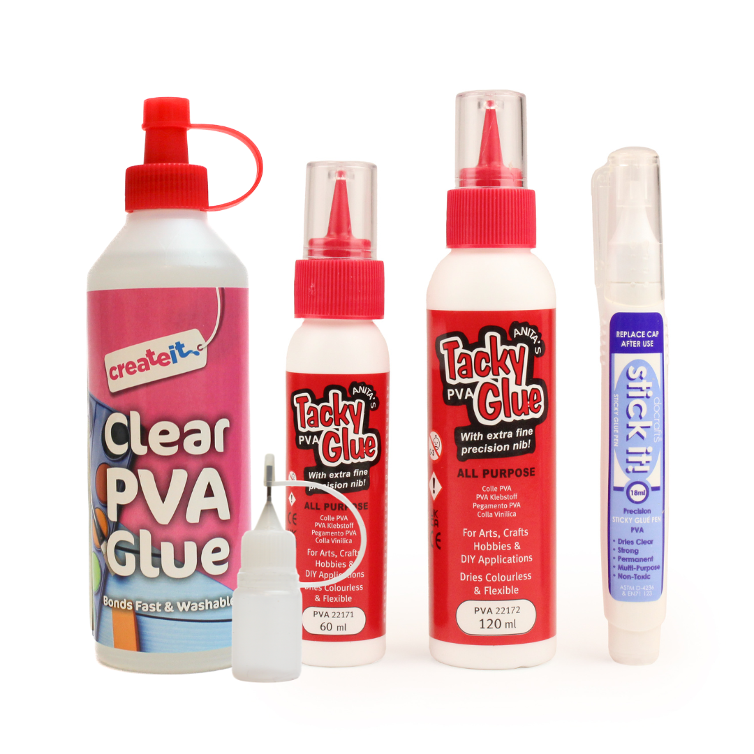 PVA Glue - clear drying - various - The Makerss