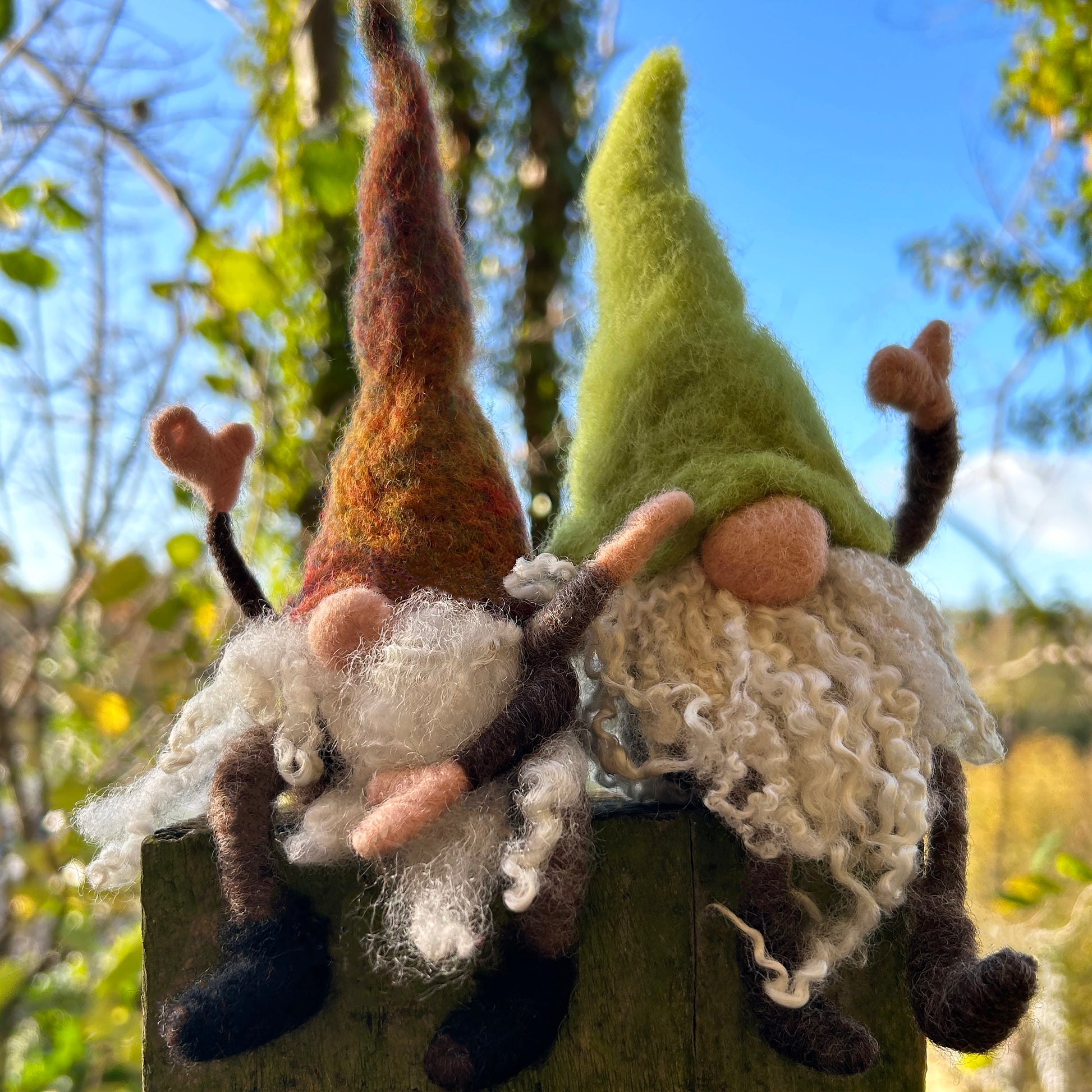 Gnome or Tomte Needle Felt Kit - The Makerss