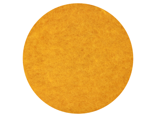 Golden Yellow - dyed carded wool batts - various weights - The Makerss