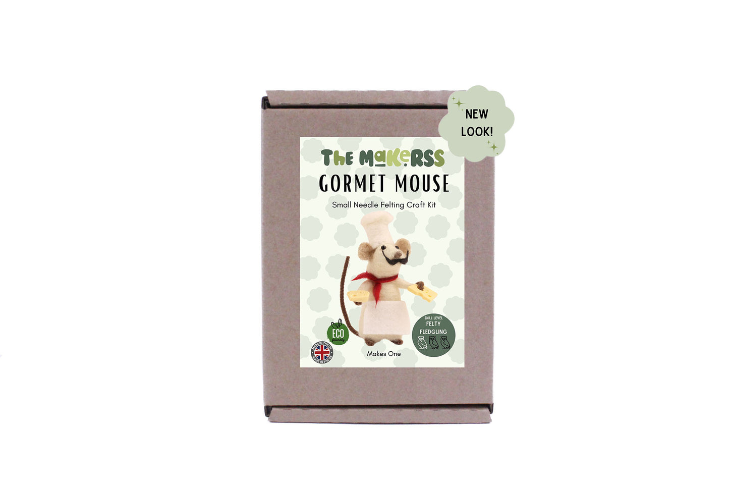Gourmet Mouse Small Needle Felt Kit - The Makerss