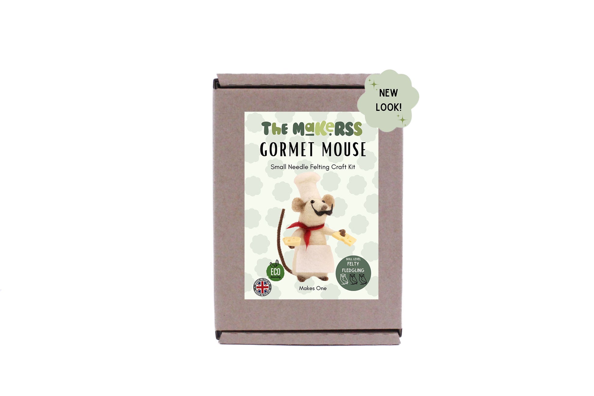 Gourmet Mouse Small Needle Felt Kit - The Makerss