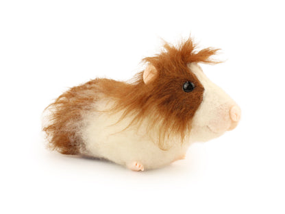 Life size Guinea Pig Needle Felt Kit - tools optional - The Makerss
