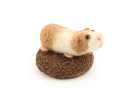 Guinea Pig Amiguwoolli Mini Needle Felt Kit - The Makerss