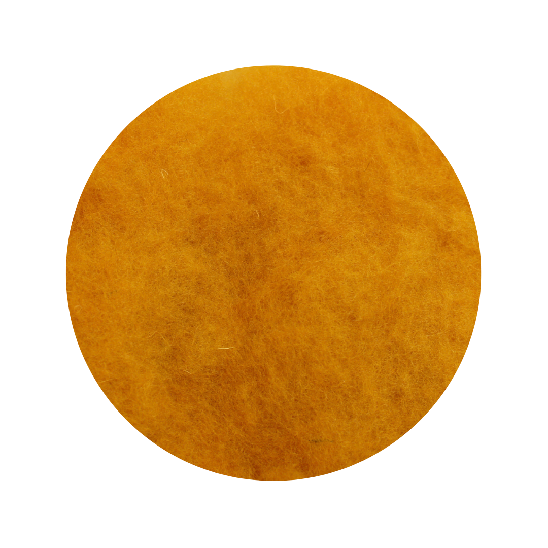 Honey Bear Gold Carded Wool - various weights - The Makerss