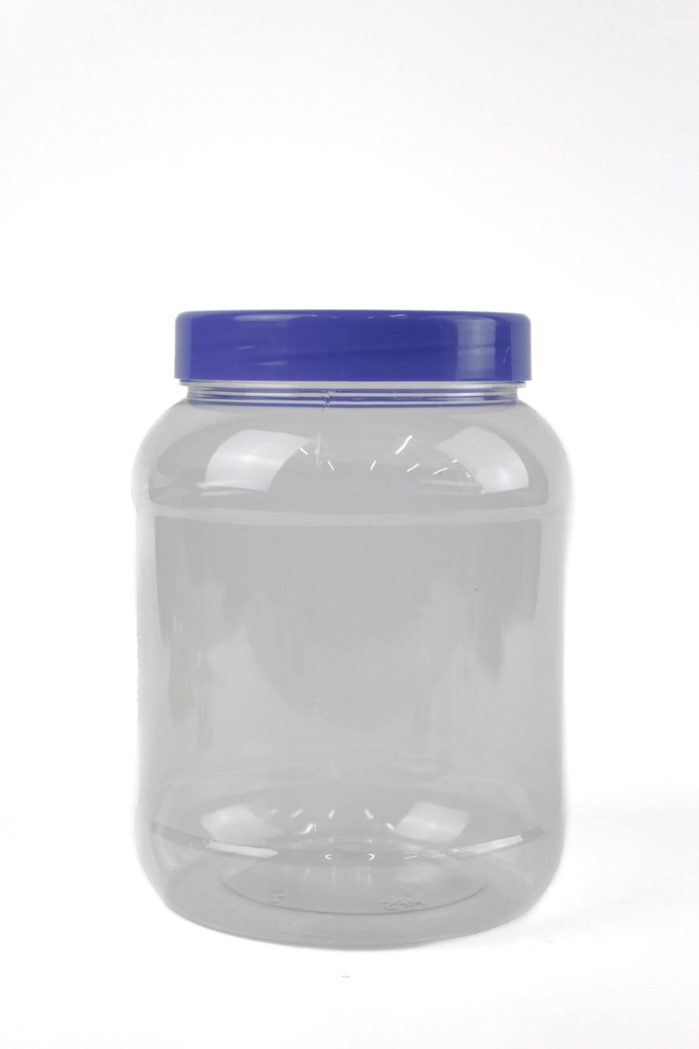 Clear Plastic Sweetie Jar - Empty - The Makerss