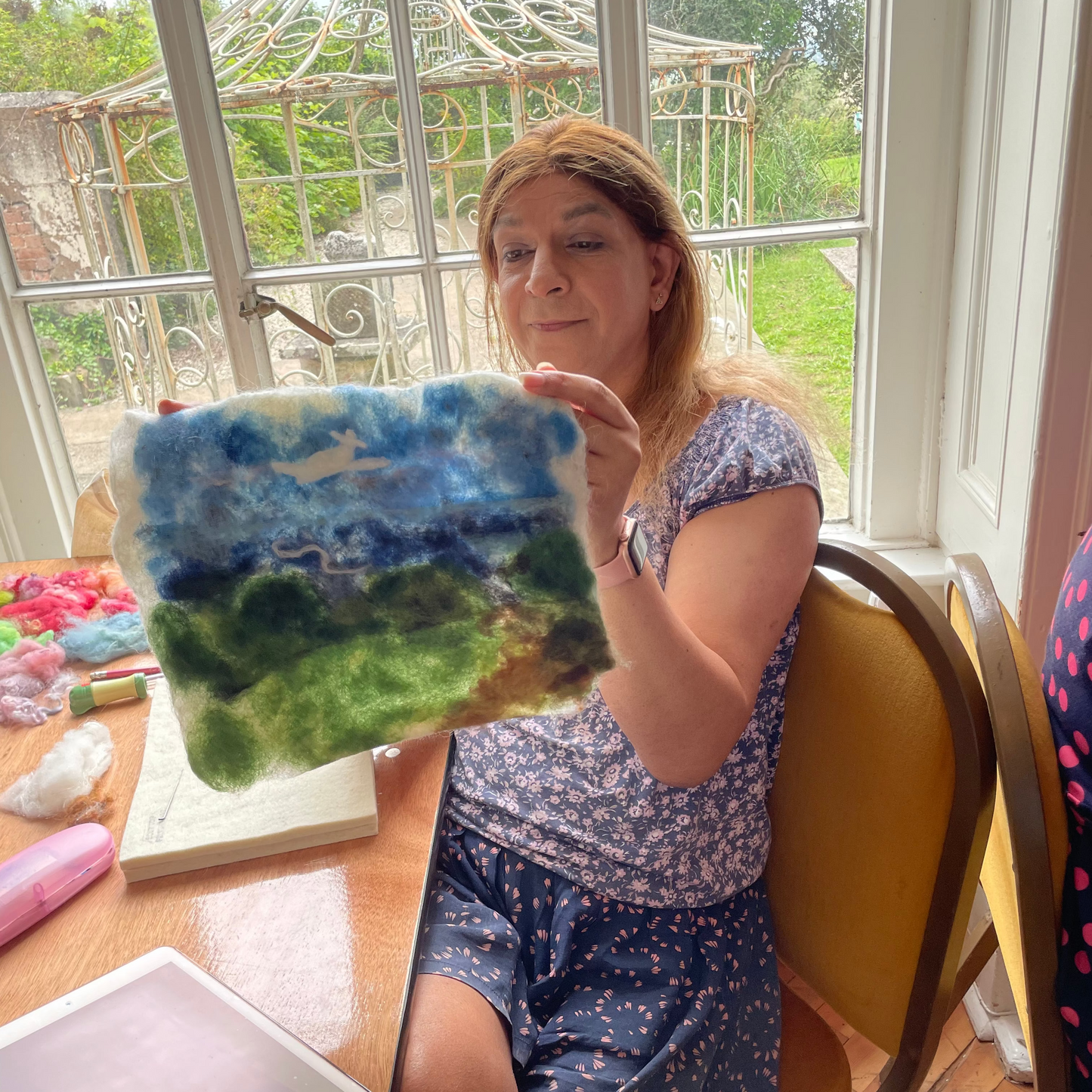 2026 Summer Needle Felting Retreat workshop - 10-12 July - Landscapes and Animal Portraits