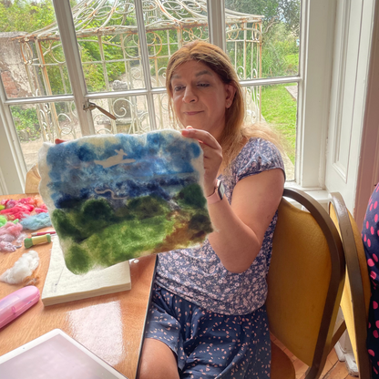 2026 Summer Needle Felting Retreat workshop - 10-12 July - Landscapes and Animal Portraits
