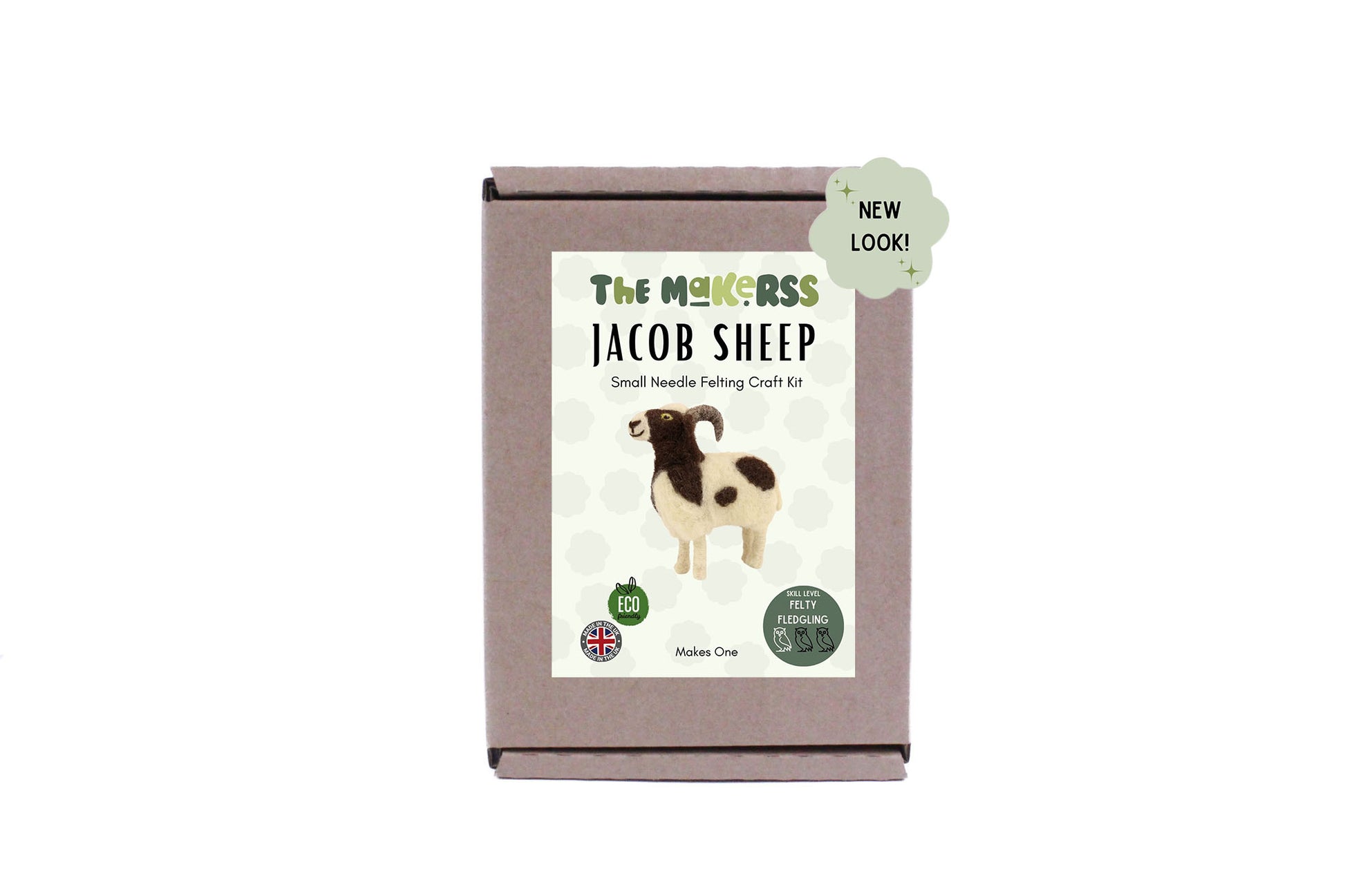 Jacob Sheep British Wool Small Kit - The Makerss