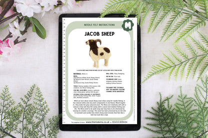 Jacob Sheep British Wool Small Kit - The Makerss