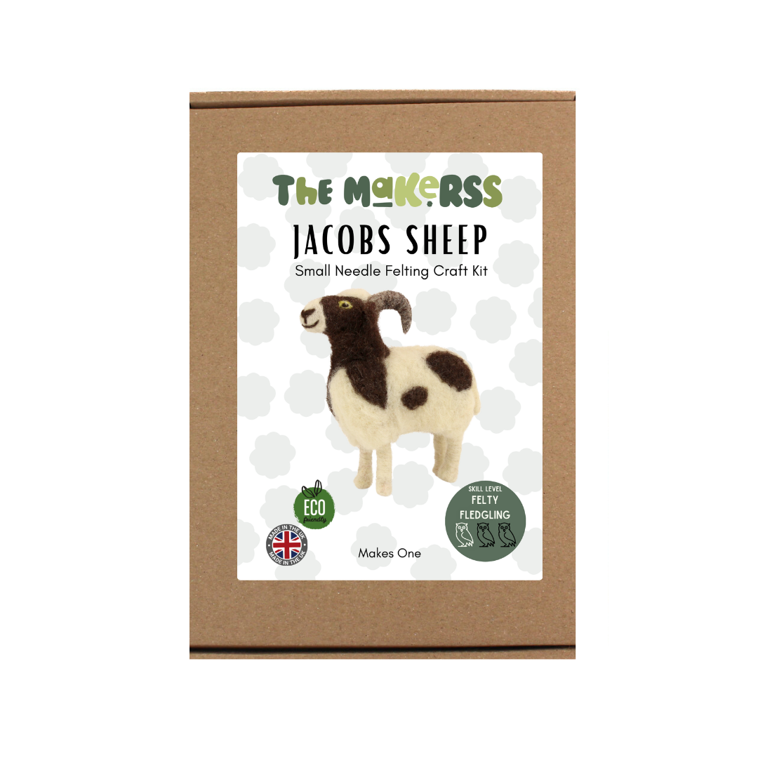 Jacob Sheep British Wool Small Kit