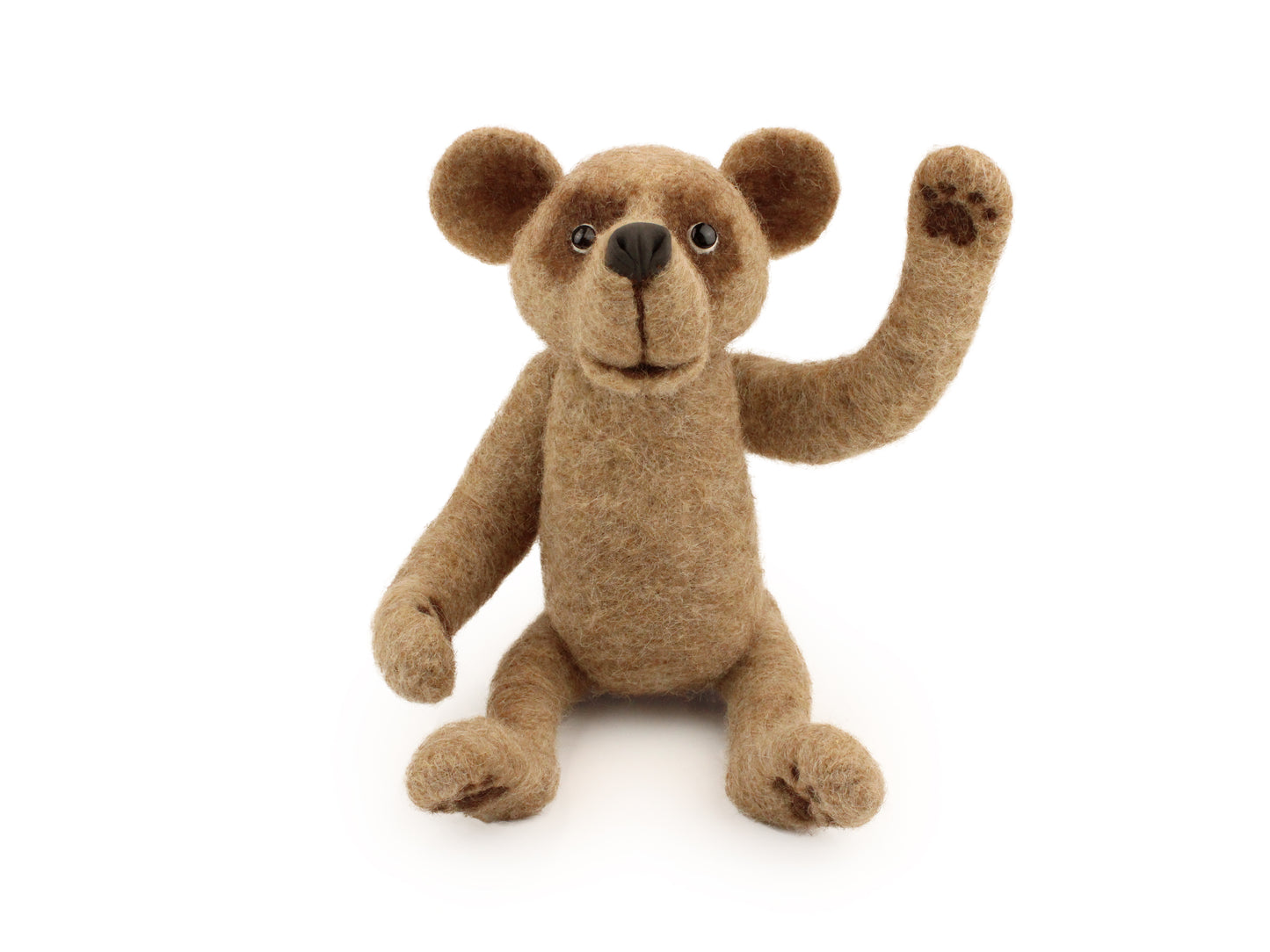 Jointed Vintage Bear Needle Felt Pack - The Makerss