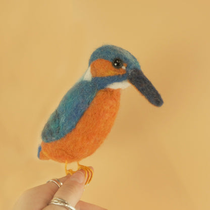 Kingfisher Small Needle Felt Kit - The Makerss
