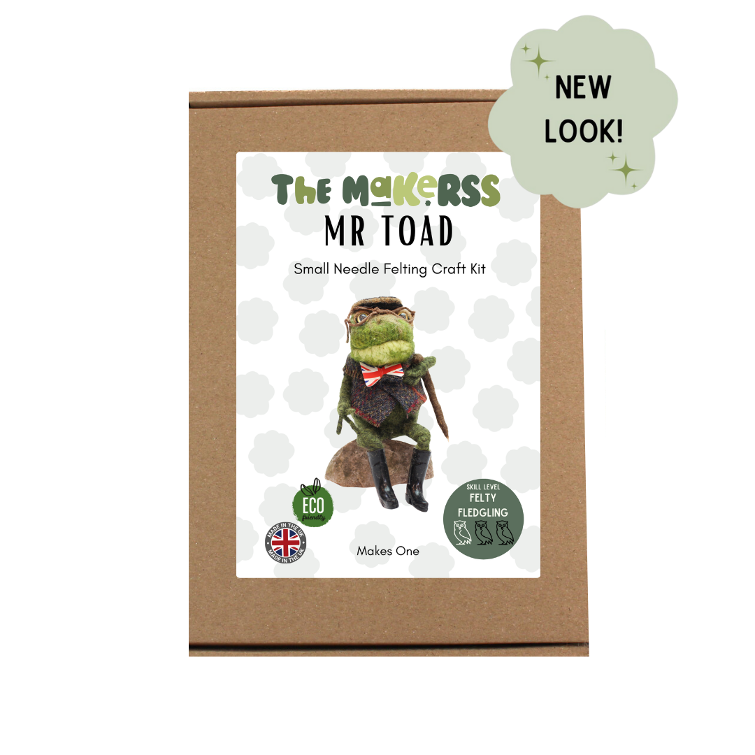 Mr Toad Small Needle Felt Kit - The Makerss
