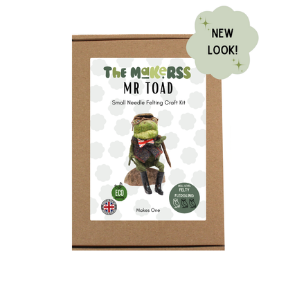Mr Toad Small Needle Felt Kit - The Makerss